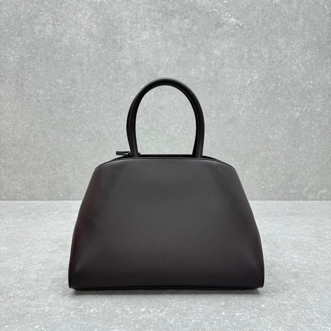 bolsa tote Ferragamo Hug bege e black
