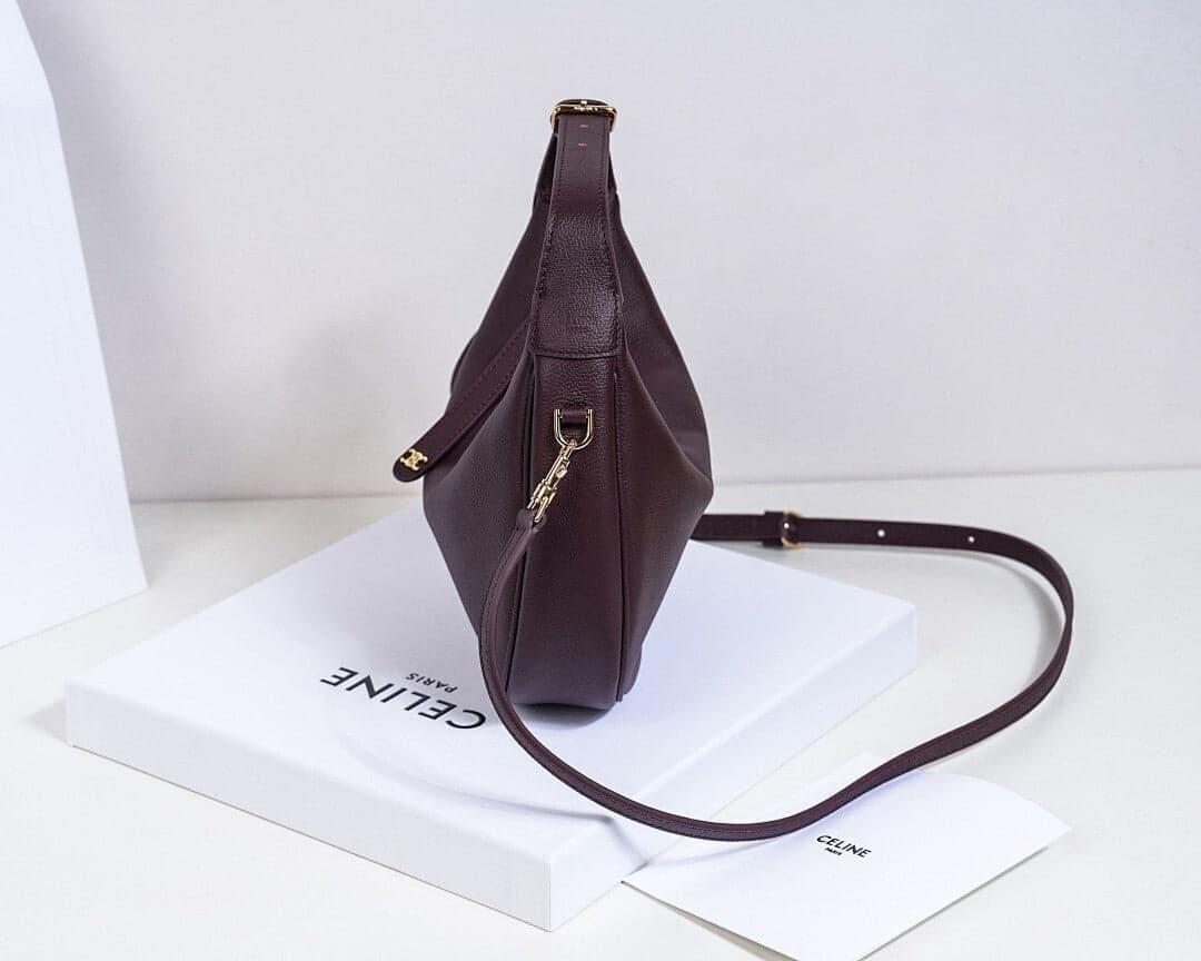 Celine Teen Lulu burgundy