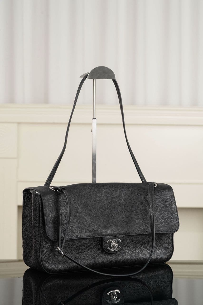 Chanel Maxi Souplissimo Flap Bag Black