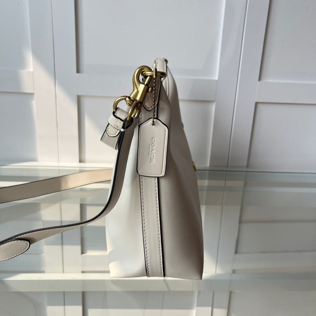 Coach Juliet Bag Shoulder 25 - Off White Ferragens Douradas