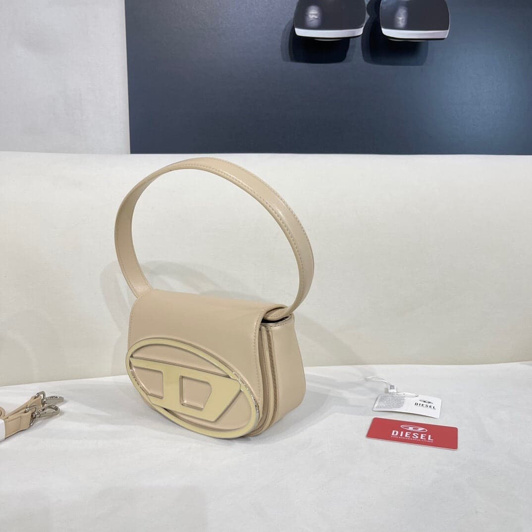 Diesel 1DR Shoulder Bag Nappa Leather bege