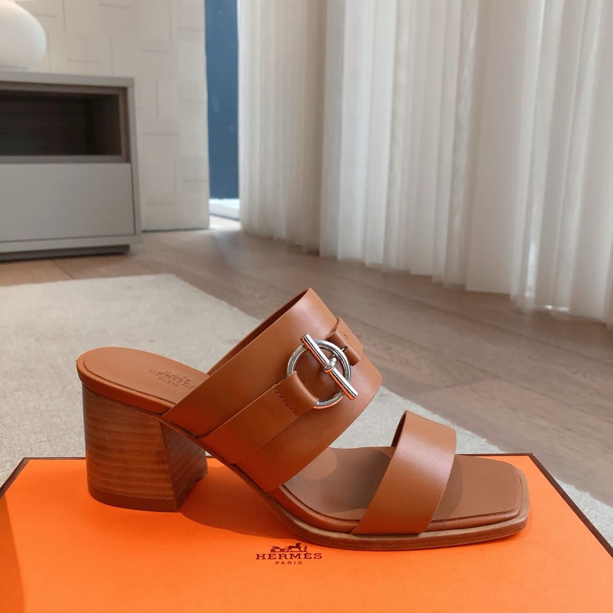 Hermes Kute 60 Naturel
