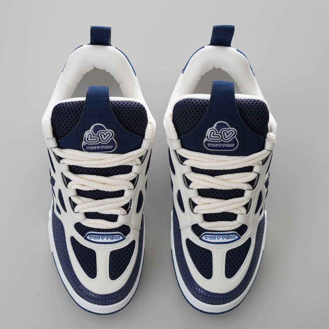 Skate Sneaker Marine White
