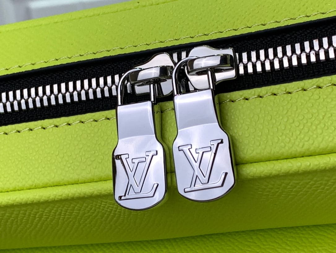 Lv Yellow Monogram Taïgarama Outdoor Messenger