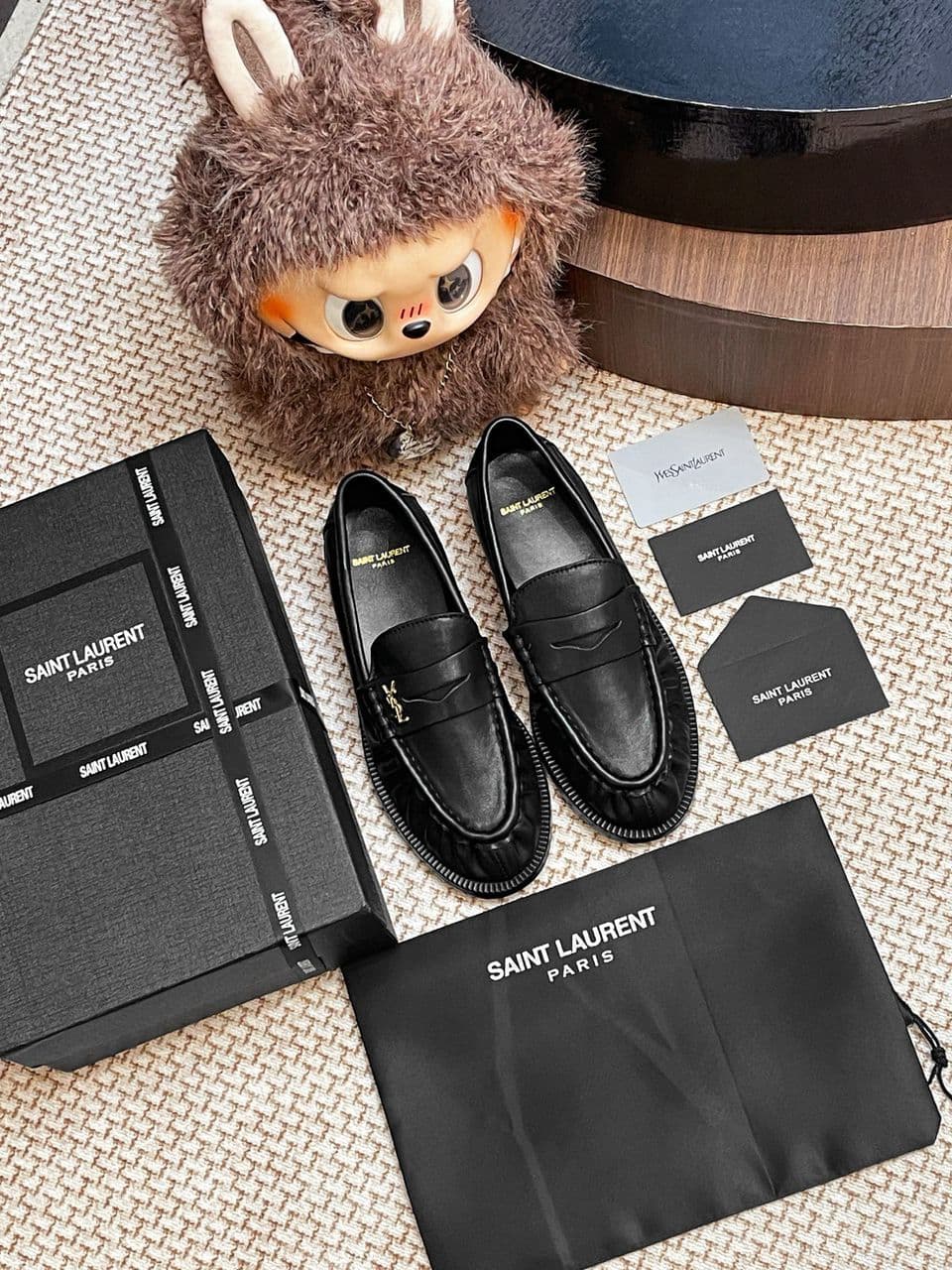 Mocassim YSL Black.