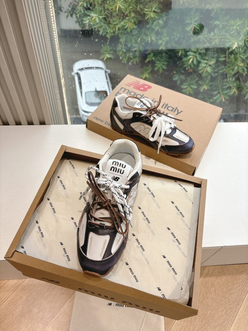 New Balance 530 SL Miu Miu White Blue