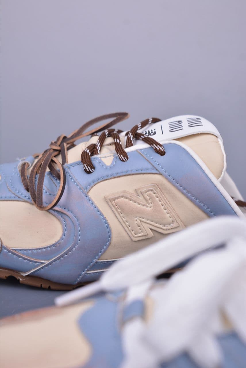 New Balance x Miu Miu 530 SL Mule Light Blue / Beige ( Pronta entrega )