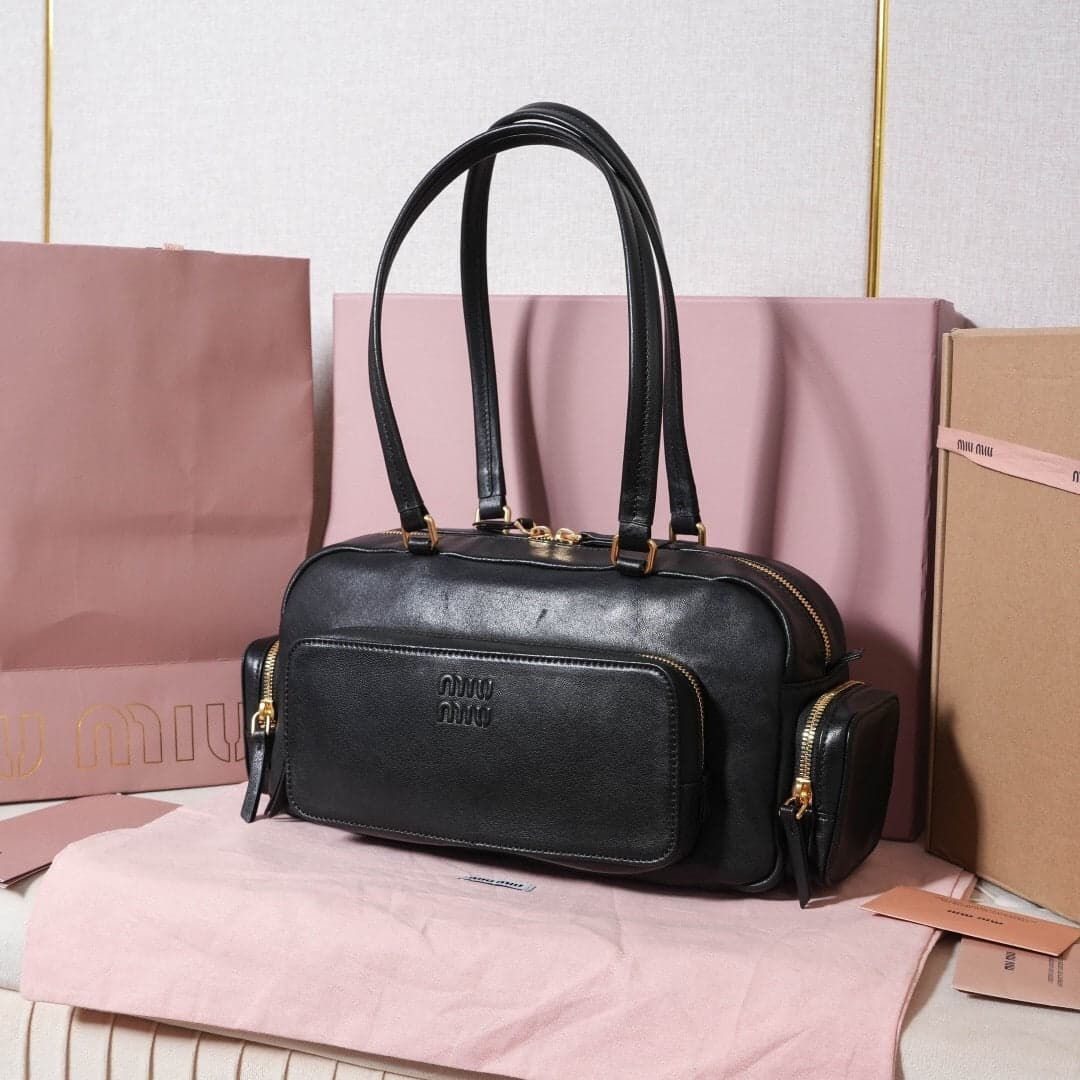 Pocket Nappa Leather Bag