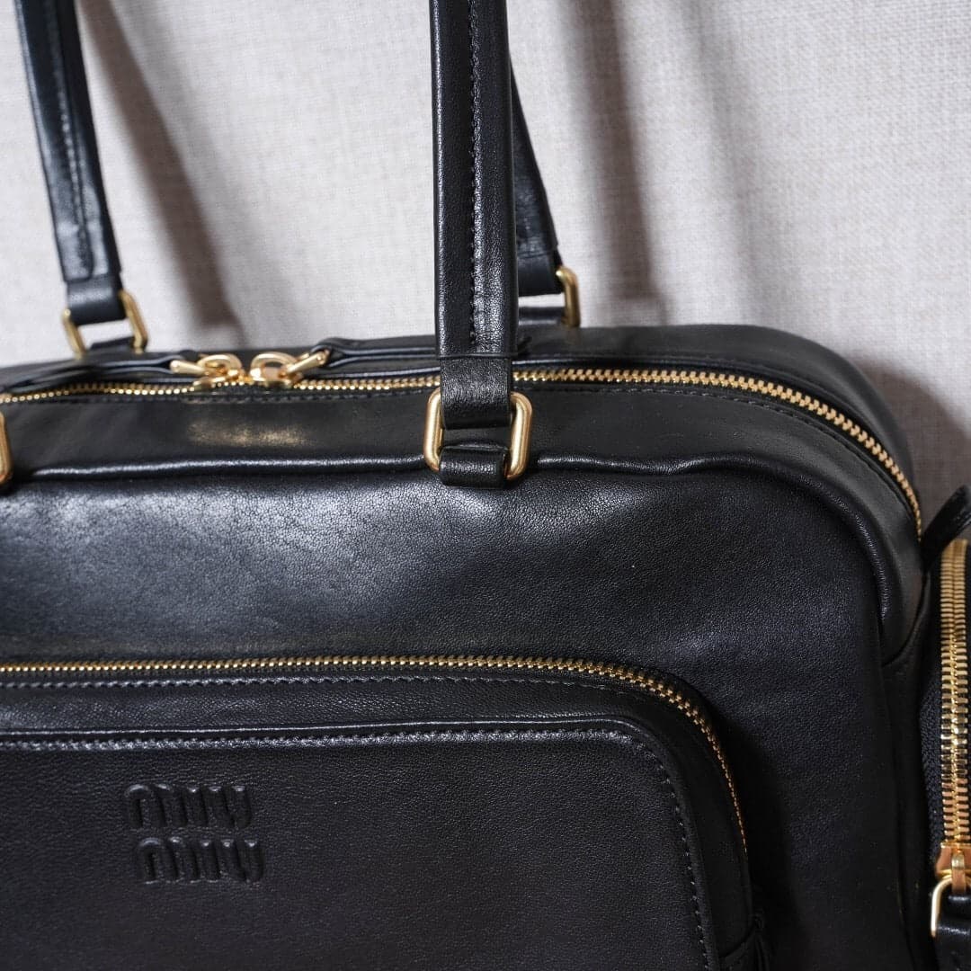 Pocket Nappa Leather Bag
