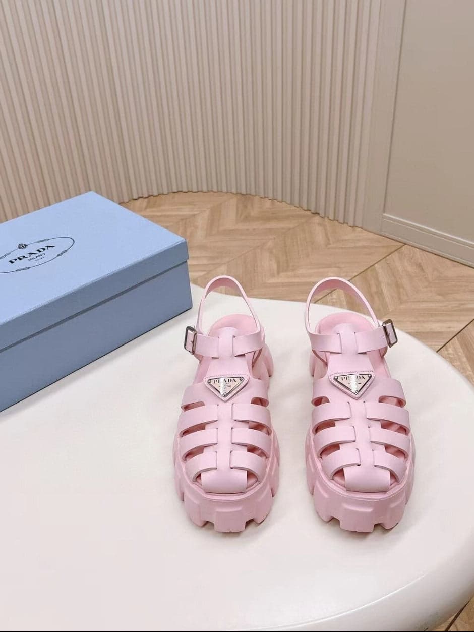 Prada Monolith pink