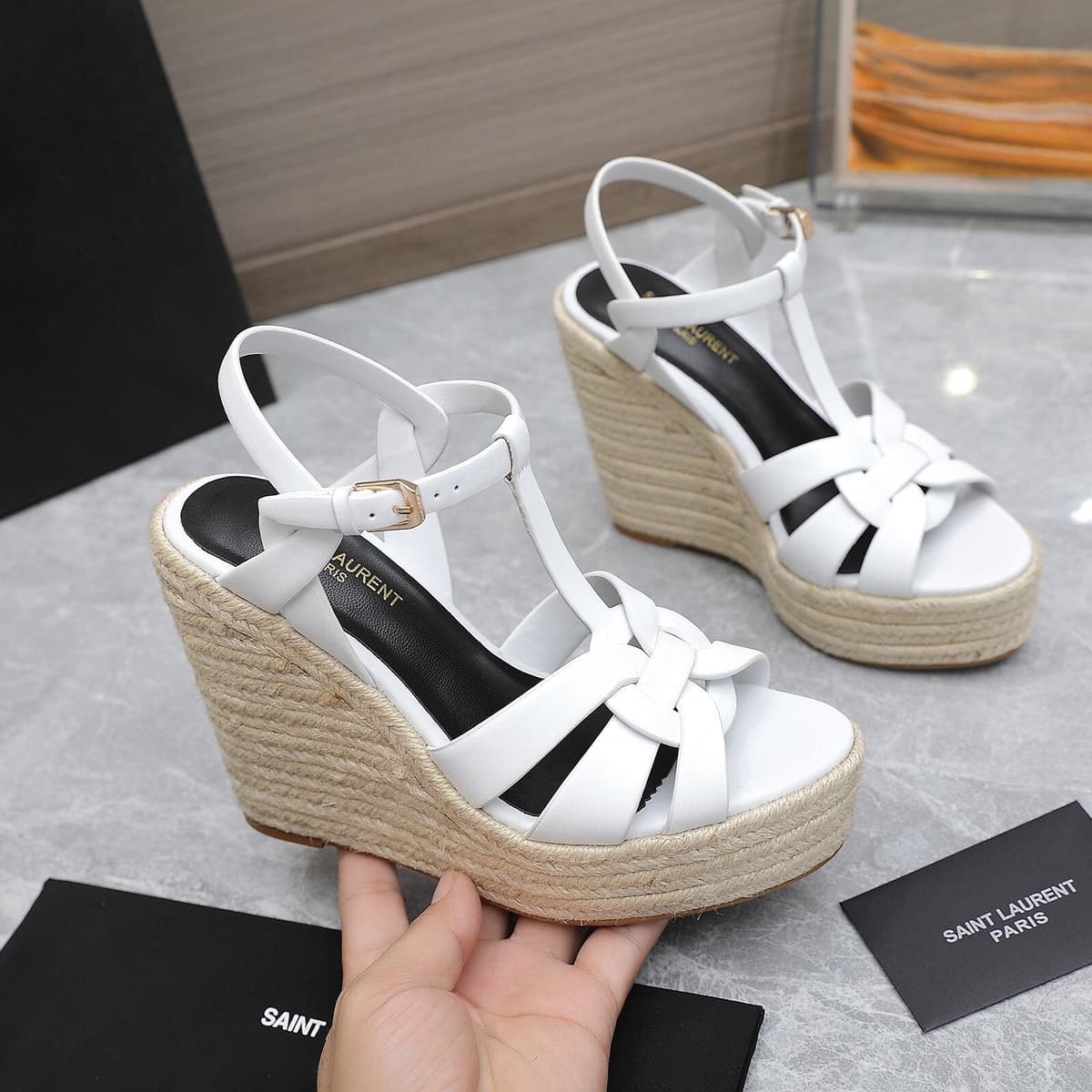 Saint Laurent Espadrille Tribute