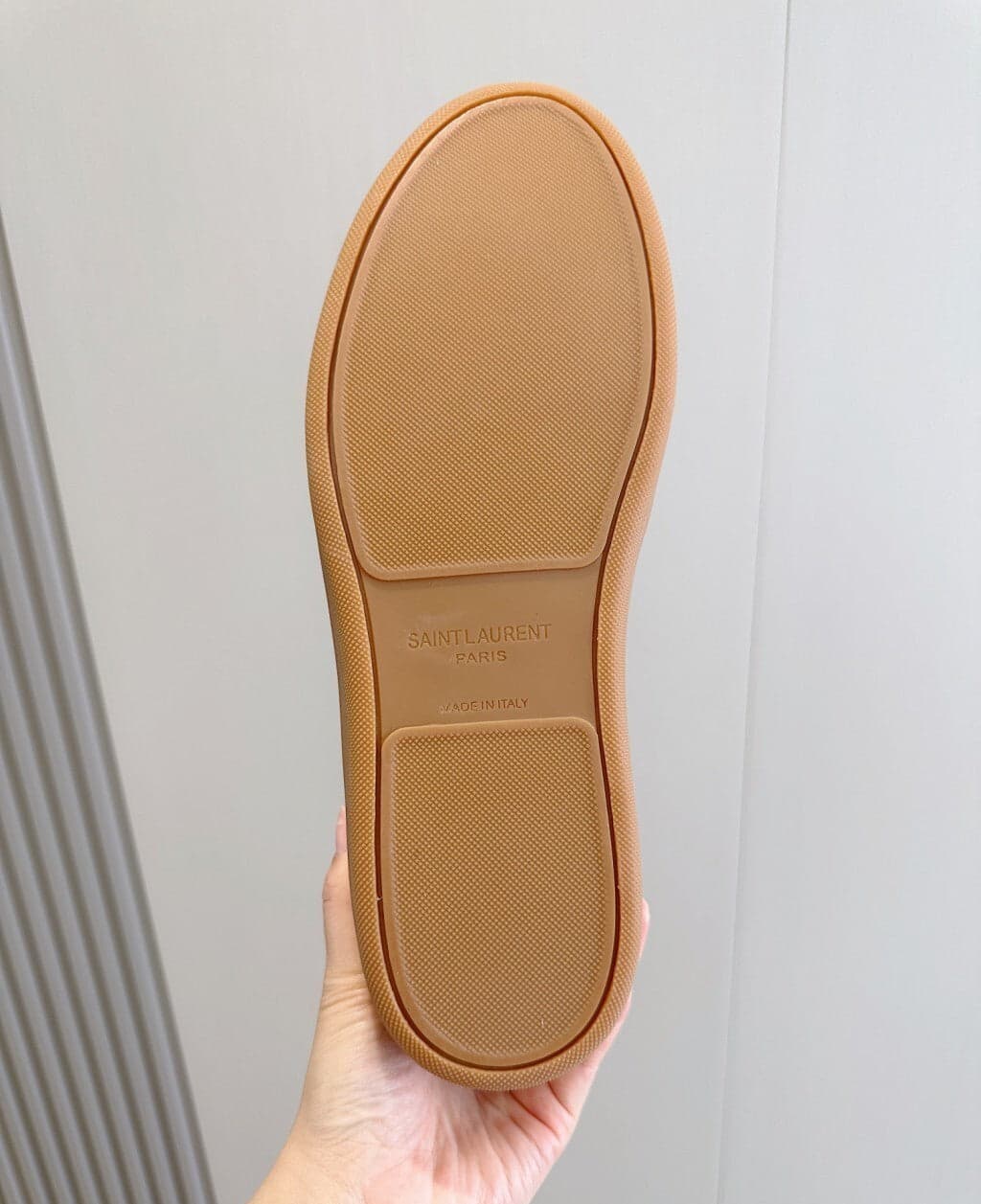 TÊNIS YVES SAINT LAURENT MESH AND LEATHER SNEAKERS LACE-UP