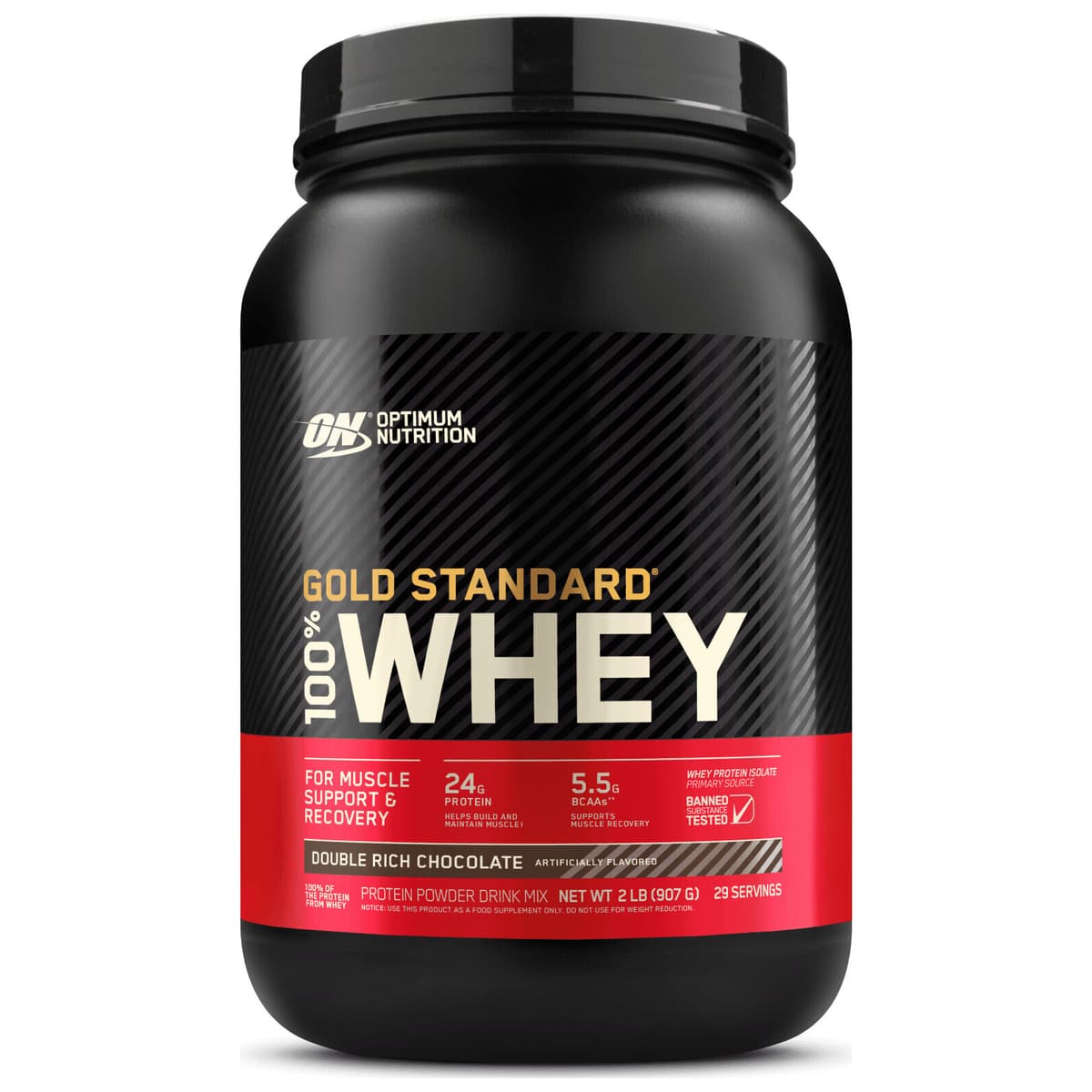 Optimum Nutrition Whey Protein 100% Gold Standard 837g