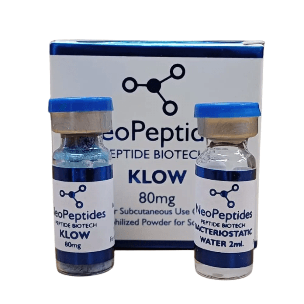 NeoPeptides KLOW 80mg + Água Bacteriostática – Pepts