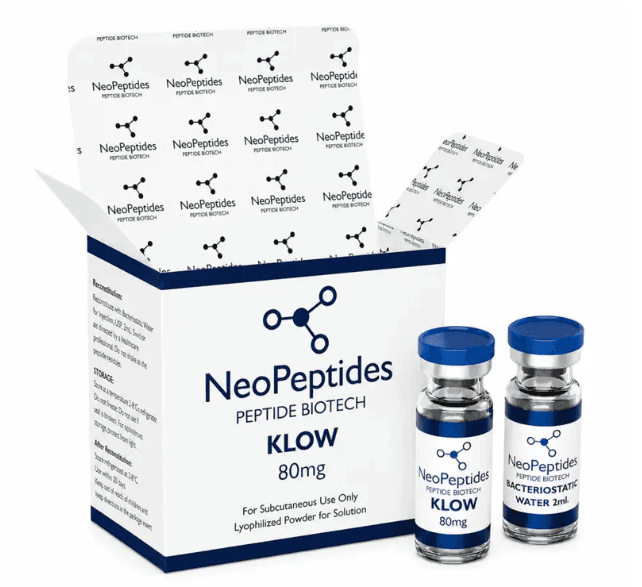 NeoPeptides KLOW 80mg + Água Bacteriostática