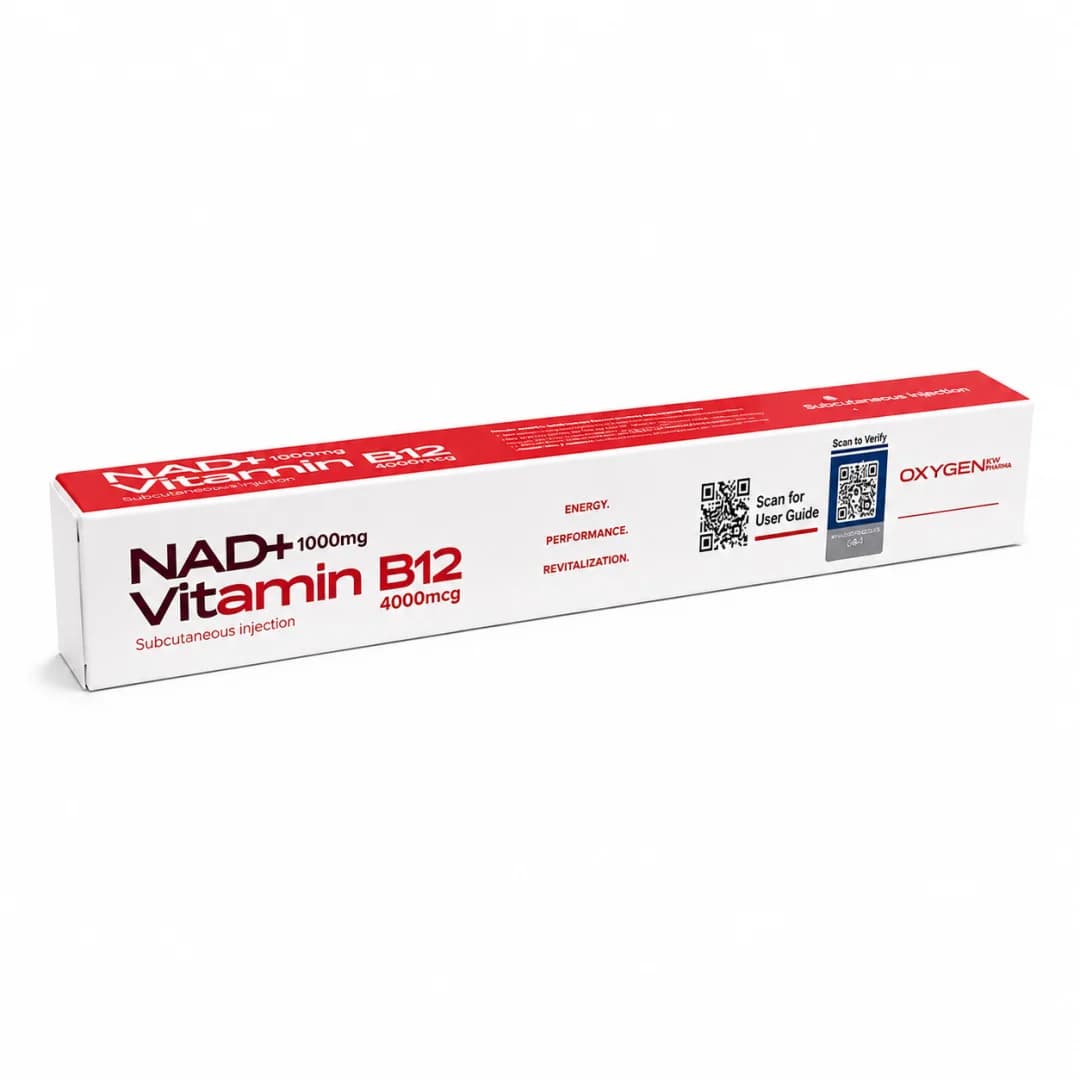Oxygen NAD+ 1000mg + B12 Pen
