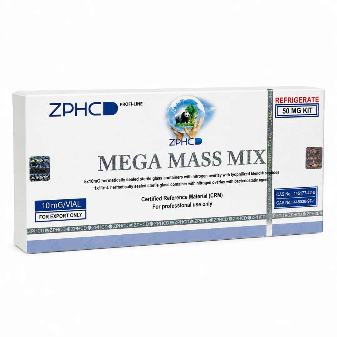 ZPHC Mega Mass Mix 50mg — 5 ampolas