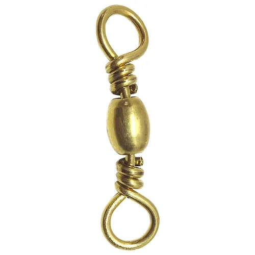 Marine Brass Barrel Swivel CT Aço Inox 11" Dourado