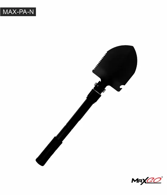 Maxgo Pá de Camping Dobrável MAX-PA-N Preto