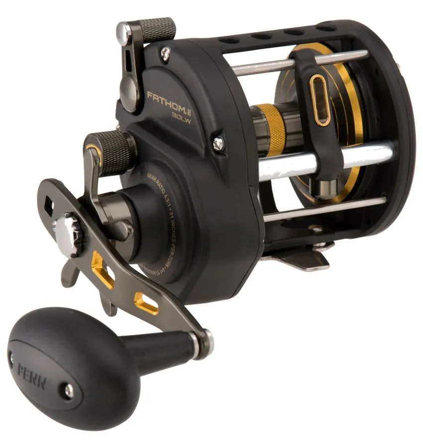 Penn Carretilha Fathom Vinil FTHII30LW Direita