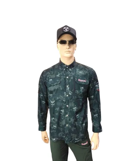 SUMAX CAMISA DE PESCA BSW2412-CAM MANG.LARGA MAS CAMUFLADO (T) 2L