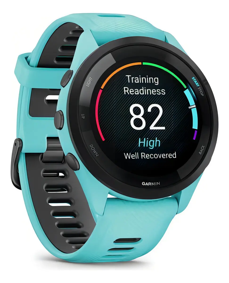 Relógio GPS Garmin Forerunner 265 010-02810-02 Aqua Blue