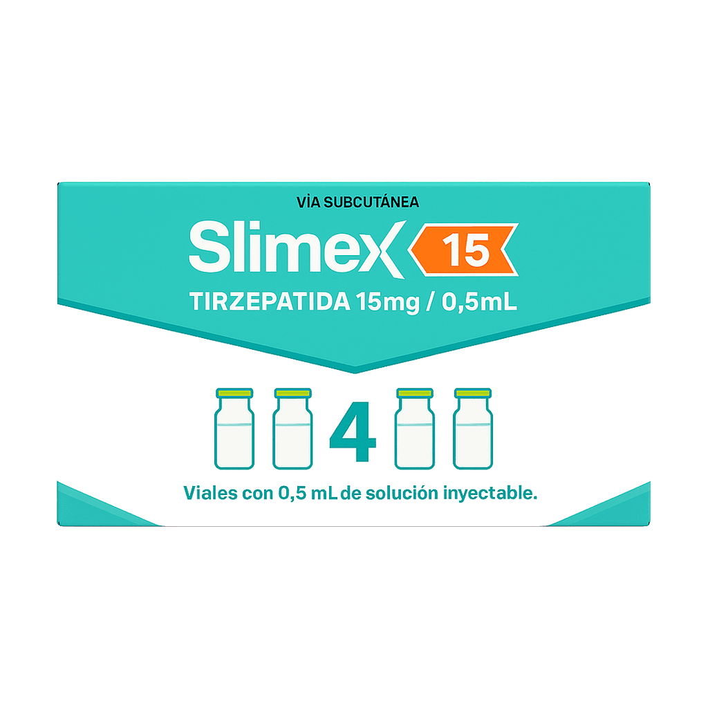 Slimex 15mg 4 ampola Tirzepatida