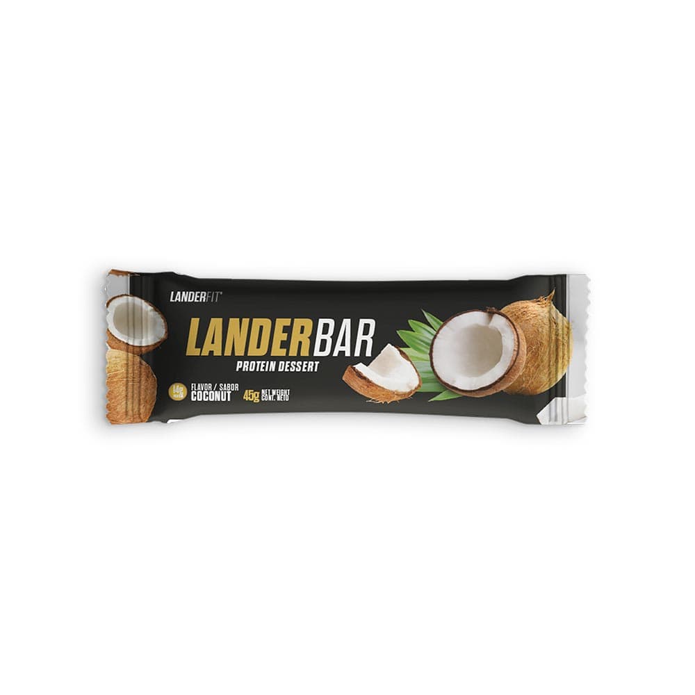 Barra de proteína landerbar protein dessert – coconut (por unidad)