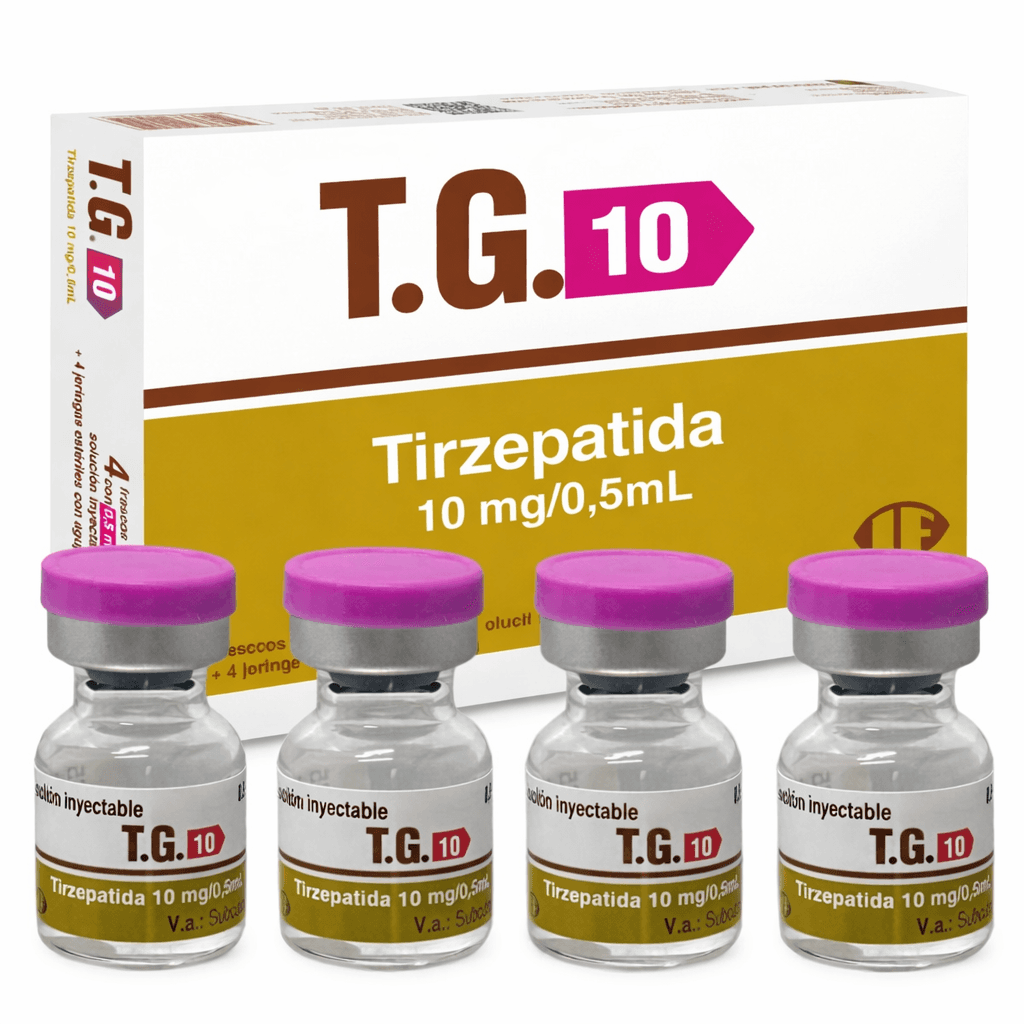 TG 10mg 4 ampolas Tirzepatida