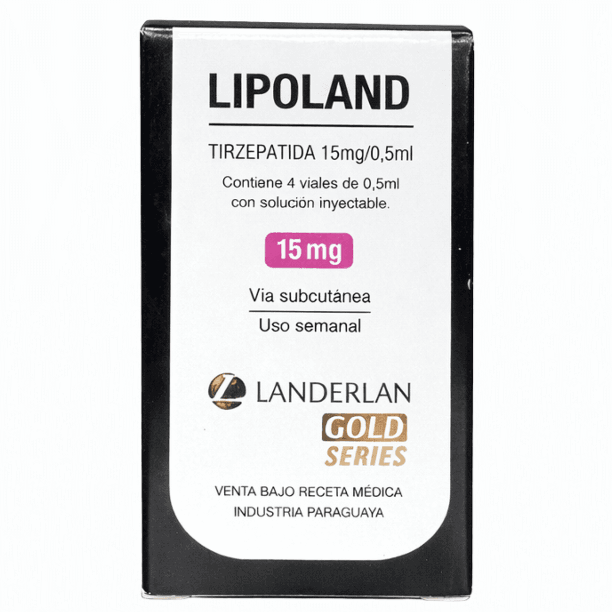 Lipoland 15mg — 4 Ampolas