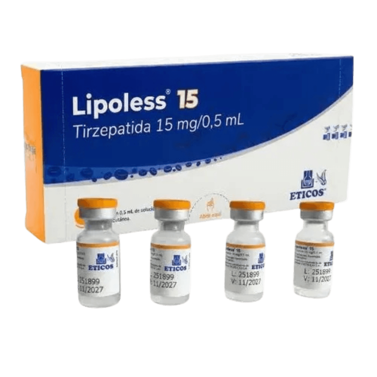 Lipoless 15mg - 04 ampolas – Canetinhas