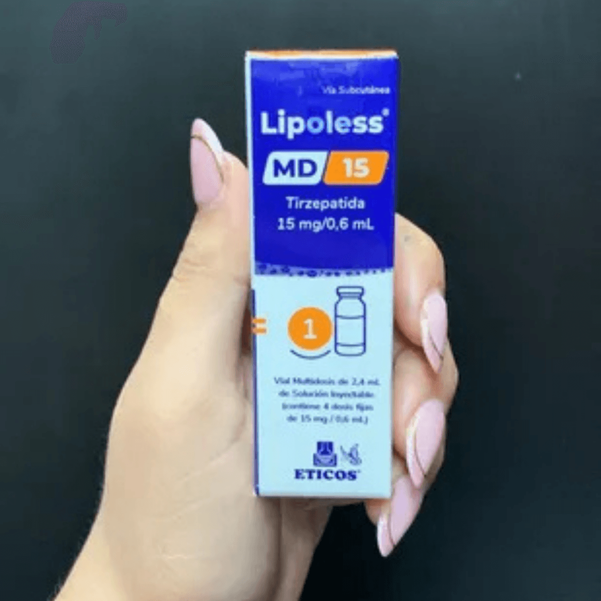 Lipoless 15mg - 04 ampolas