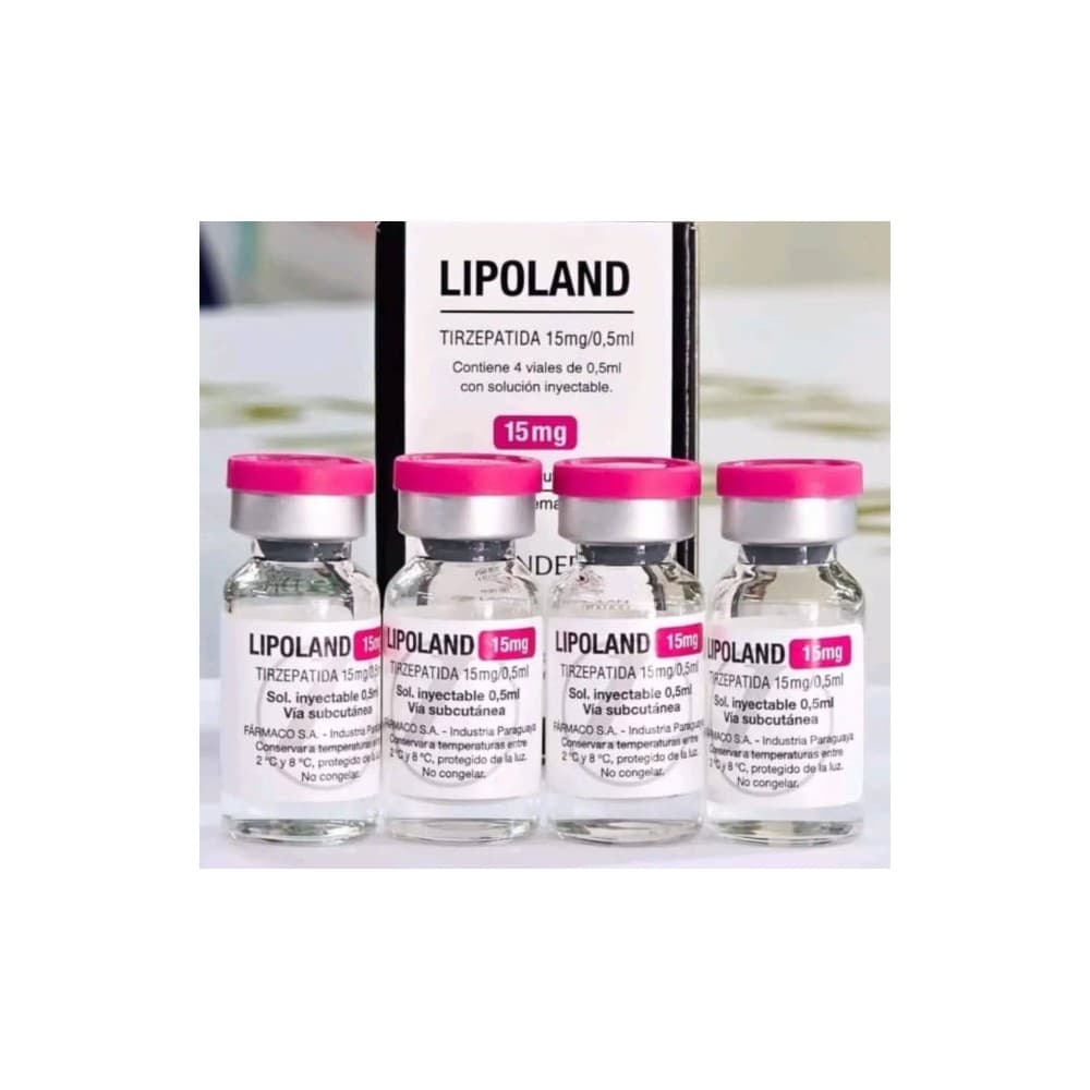 TG Tirzepatida 15mg — 4 Ampolas