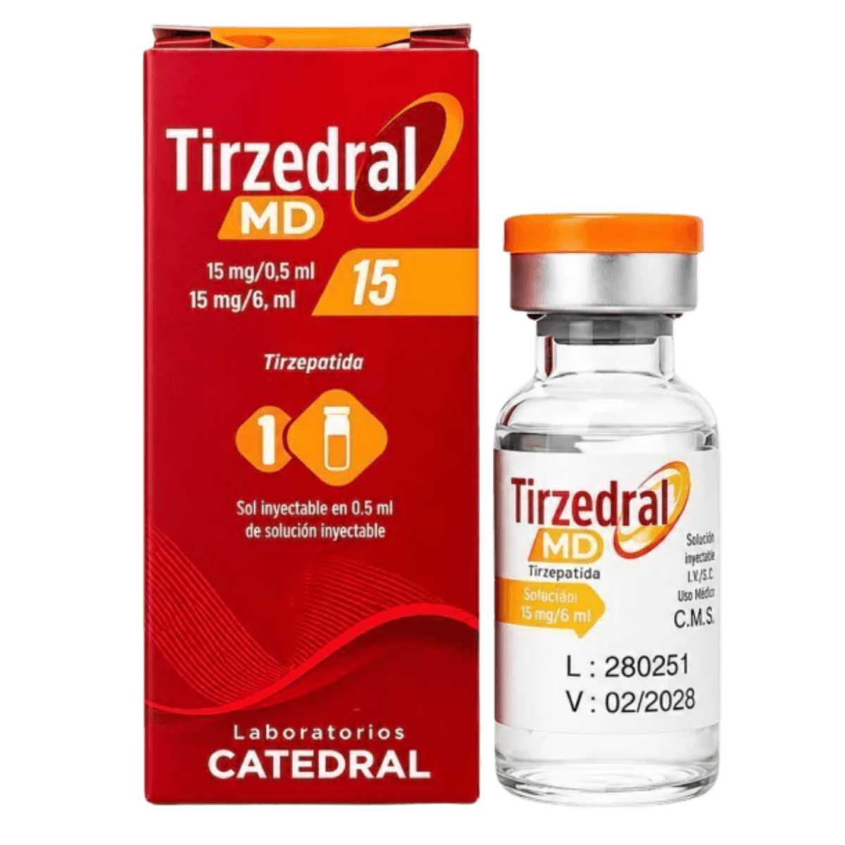 Tirzedral MD 15mg – Canetinhas